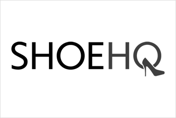 geometric logo design with a shoe device