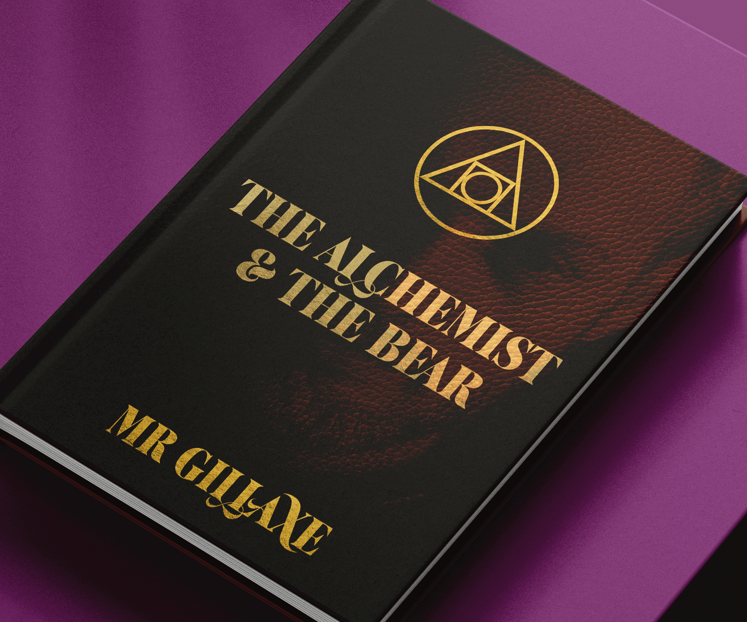 Kingwick Big Boots display font on a book cover mockup