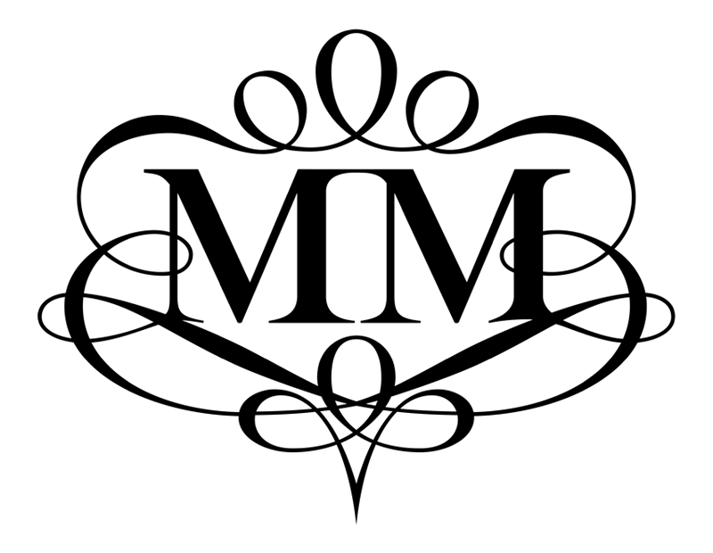 MM monogram logo design for another great tattoo artist